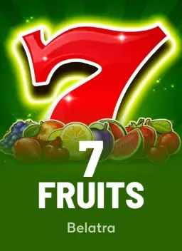7 Fruits, slot da Belatra Games no lobby do Qzino