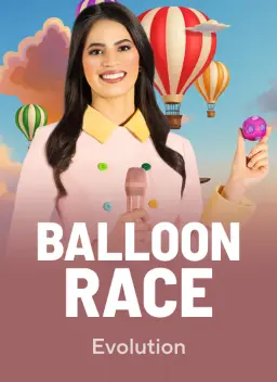 Balloon Race, game show ao vivo da Evolution no lobby do Qzino