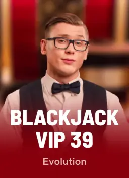 Blackjack VIP 39, blackjack ao vivo da Evolution no lobby do Qzino
