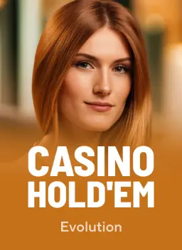 Casino Hold'em, da Evolution, no lobby do Qzino