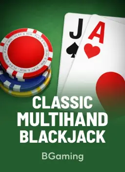 Classic Multihand Blackjack, blackjack RNG da BGaming no lobby do Qzino