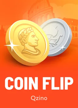 Coin Flip, provably fair da Qzino no lobby do Qzino