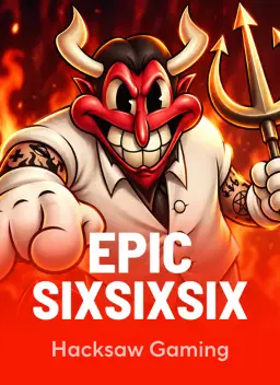 Epic SixSixSix, slot da Hacksaw Gaming no lobby do Qzino