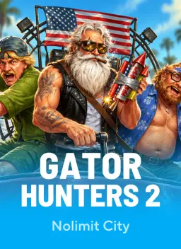 Gator Hunters 2, slot da Nolimit City no lobby do Qzino
