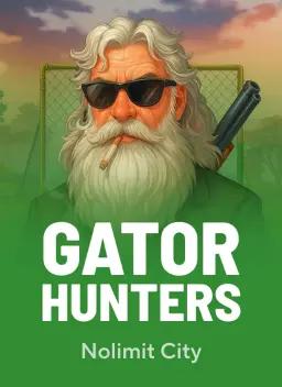 Gator Hunters, slot da Nolimit City no lobby do Qzino
