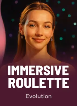 Immersive Roulette, roleta ao vivo da Evolution no lobby do Qzino