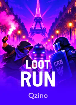 Loot Run, provably fair da Qzino no lobby do Qzino