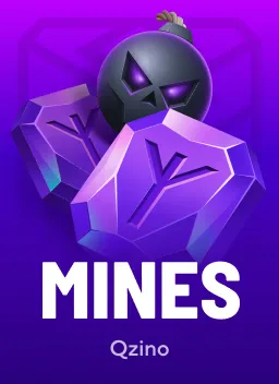 Mines, provably fair da Qzino no lobby do Qzino