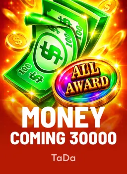 Money Coming 30000, slot da TaDa Gaming no lobby do Qzino