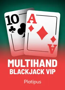 Multihand Blackjack VIP, blackjack RNG da Platipus no lobby do Qzino