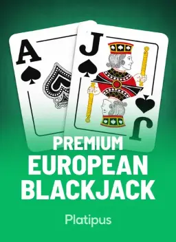 Premium European Blackjack, blackjack RNG da Platipus no lobby do Qzino