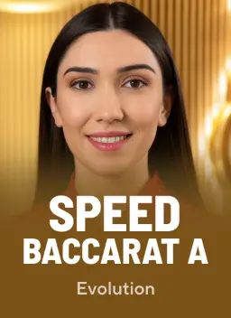 Speed Baccarat A, bacará ao vivo da Evolution no lobby do Qzino