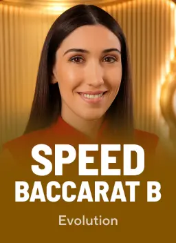 Speed Baccarat B, bacará ao vivo da Evolution no lobby do Qzino