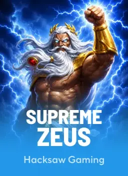 Supreme Zeus, slot da Hacksaw Gaming no lobby do Qzino