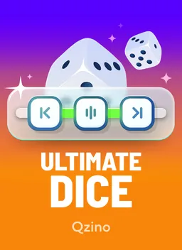 Ultimate Dice, provably fair da Qzino no lobby do Qzino