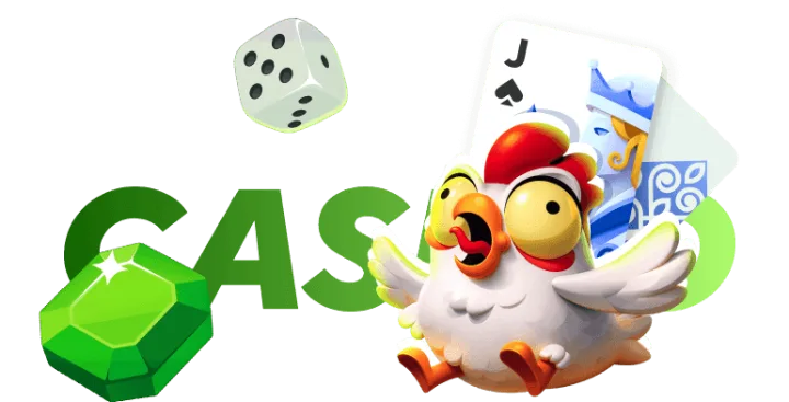 Ilustração da seção de cassino do Qzino